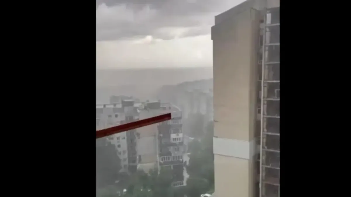 Жесток порой и градушка удариха Стара Загора