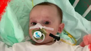 Малката Даная има нужда от помощ, в коремчето й расте 10 см тумор