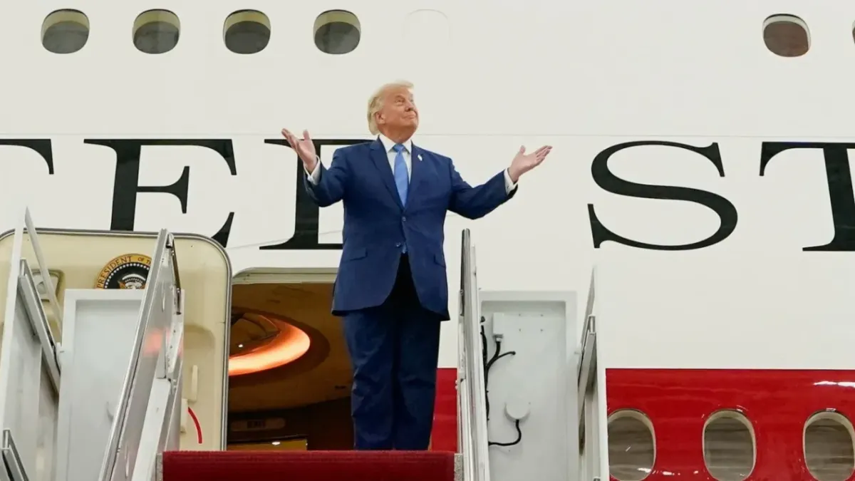 Air Force One вече е по вкуса на Тръмп