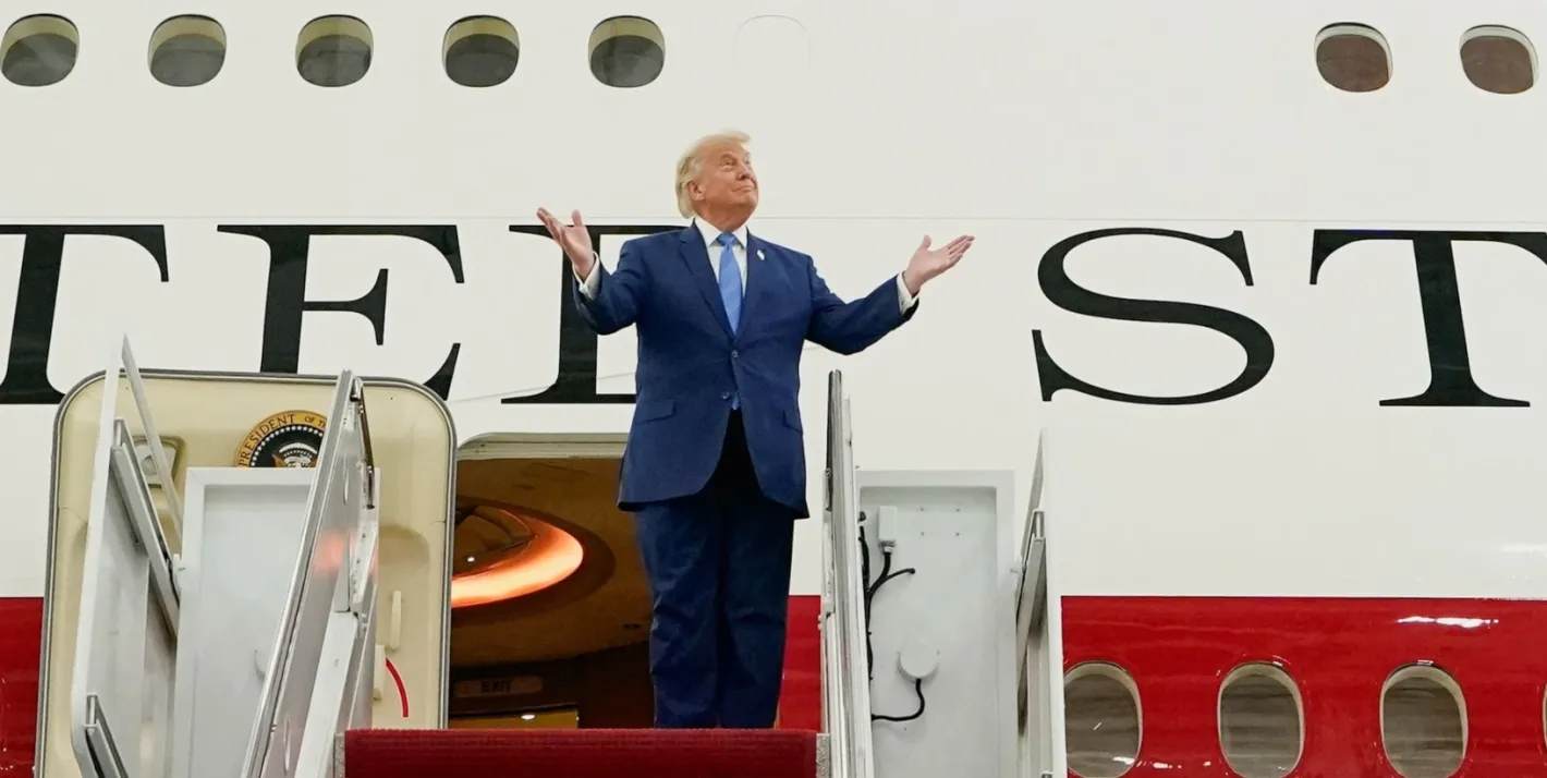 Air Force One вече е по вкуса на Тръмп