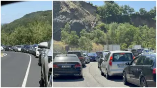 Блокирани в тапата към Гърция:  Заседнахме, пътуваме от вчера, изпуснахме си сватбата