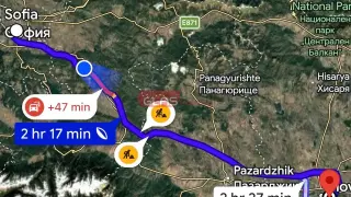 Две катастрофи и порой доведоха до огромна тапа на „Тракия"