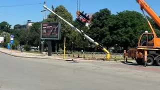 Тежка авария при Централна гара в София