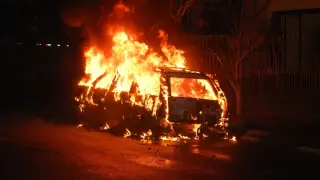 Пожар на АМ „Тракия“: кола е обхваната от пламъци