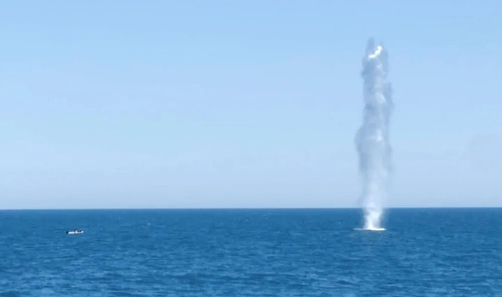 Военните се вдигнаха заради дрон в морето до Кранево