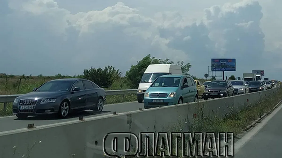 Ремонт на пътя Бургас-Поморие ще стесни движението в понеделник и вторник