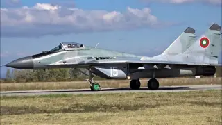 Русия публикува кадри, за които твърди, че показват унищожаването на украински изтребител МиГ-29