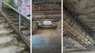 Подлез в Търново в окаяно състояние — жители сигнализират за течове и напукани стълби