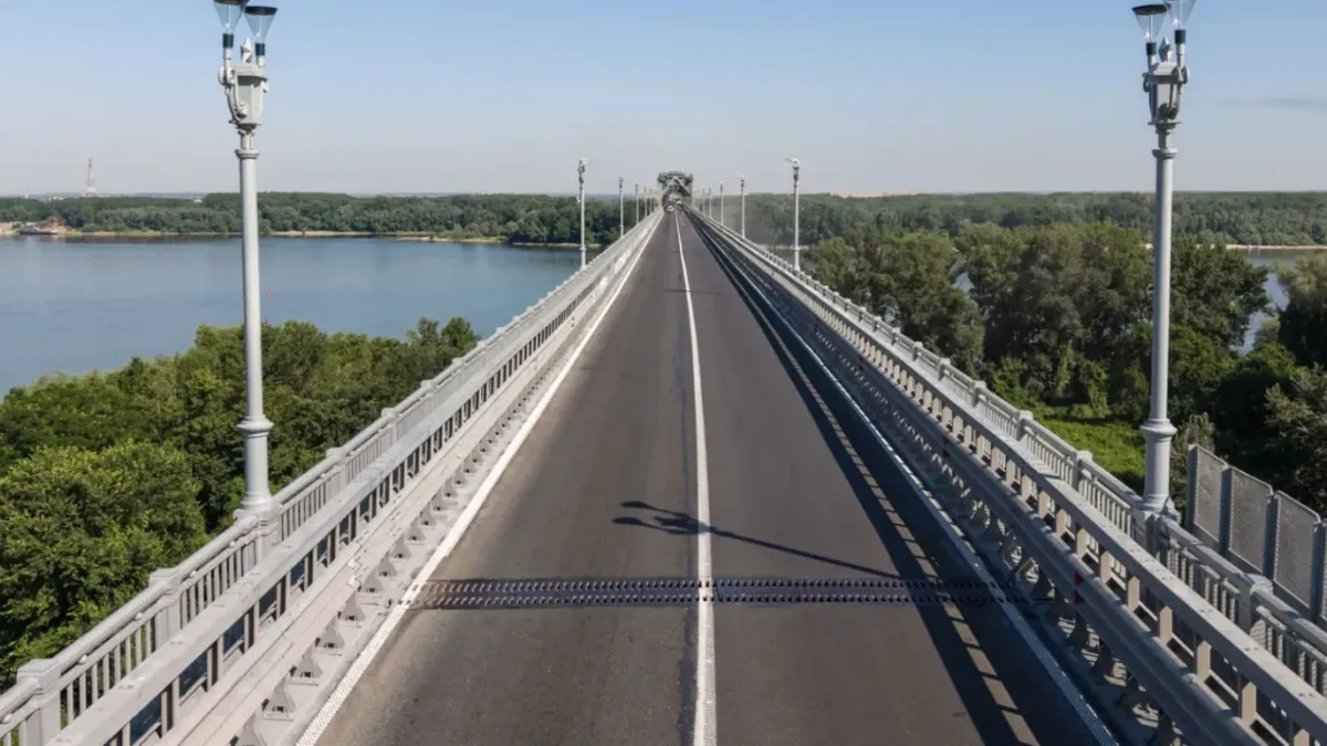 На 30 юни отварят последния затворен участък на Дунав мост при Русе