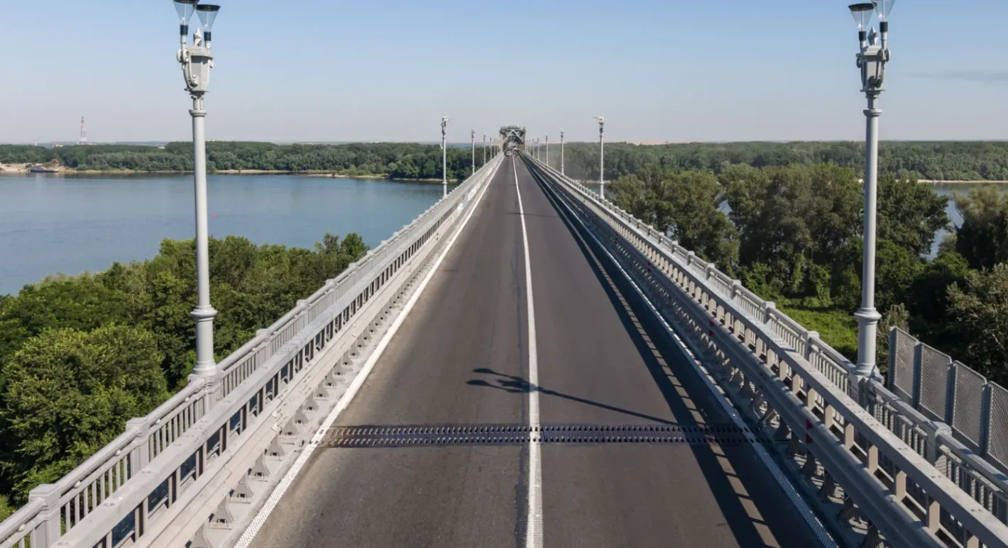 На 30 юни отварят последния затворен участък на Дунав мост при Русе