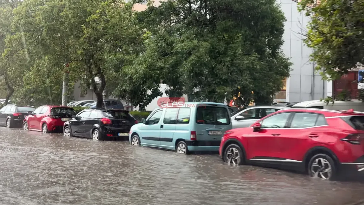 Порой в Пловдив: наводнени булеварди, паднали дървета и десетки сигнали Снимки