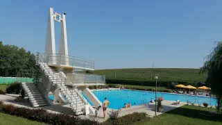 Жаби в градския минерален плаж в Баня разделиха мнения в мрежата