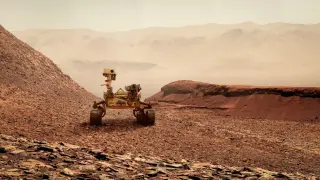 Марсианска загадка: Curiosity откри „пчелна пита“ върху повърхността на Червената планета