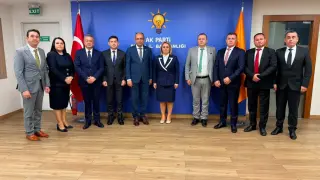 Делегацията на ДПС се срещна с председателя на Групата за приятелство Турция - България Мустафа Явуз