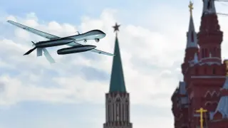 Украйна засипа небето над Москва с дронове преди срещата на върха в НАТО