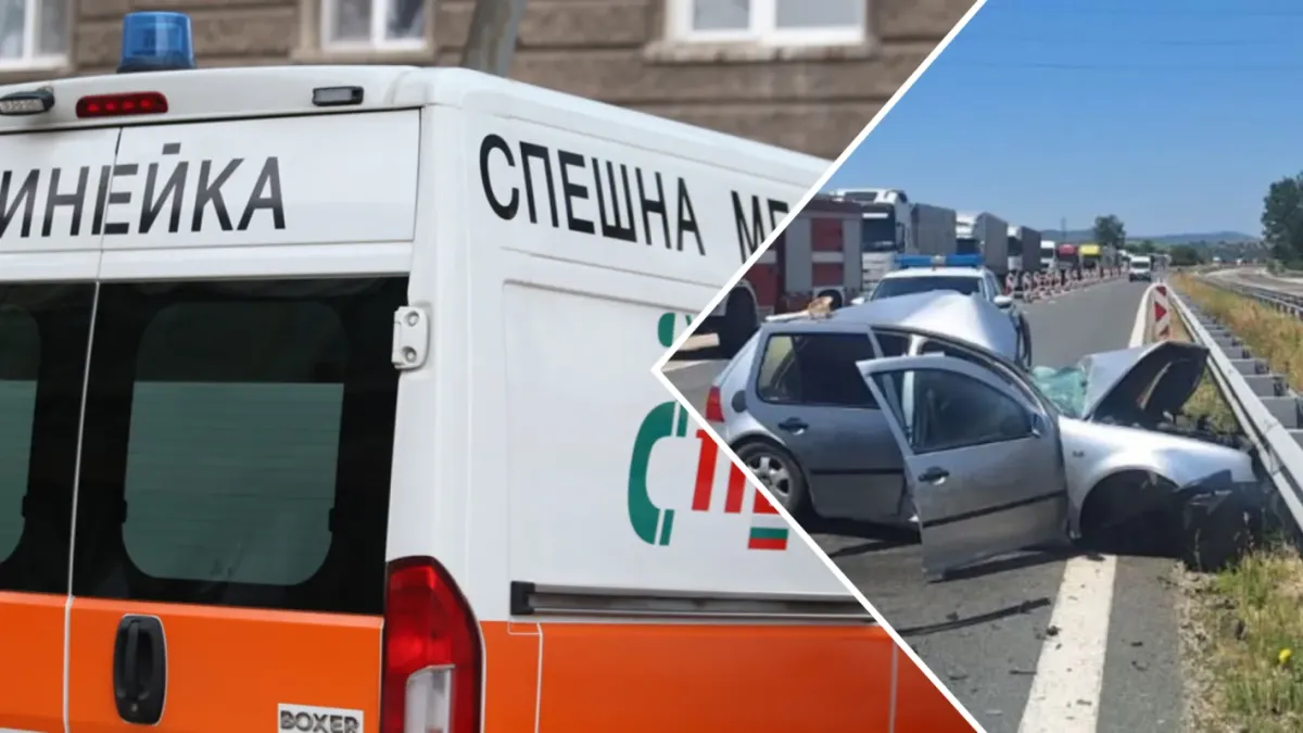 Две са жертвите на тежка катастрофа между кола и бус на АМ „Хемус“ край Шумен