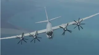 Руски противолодъчен самолет Ту-142 премина близо до британския самолетоносач HMS Prince of Wales