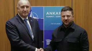 Радев се срещна със Зеленски в Анкара