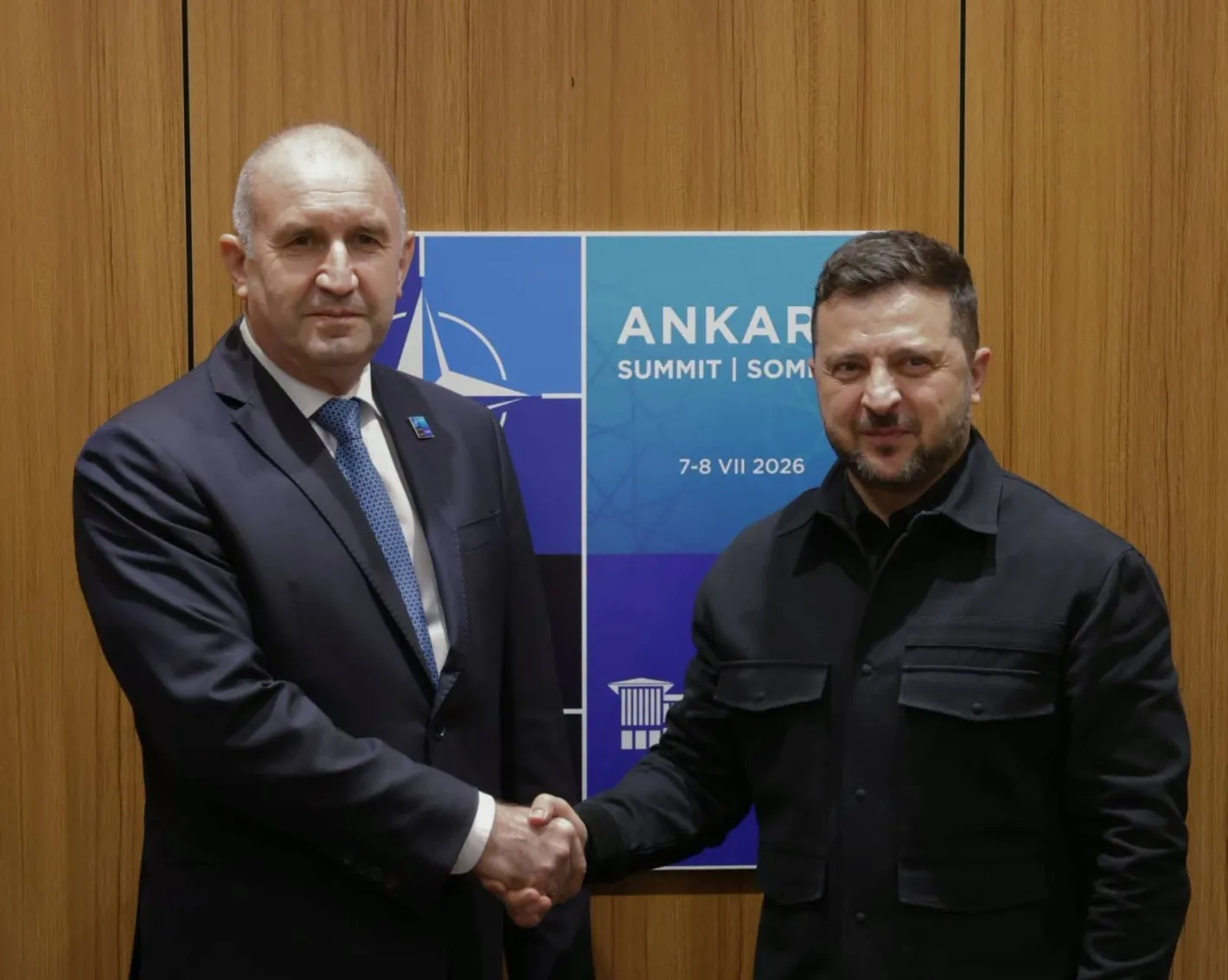 Румен Радев и Володимир Зеленски