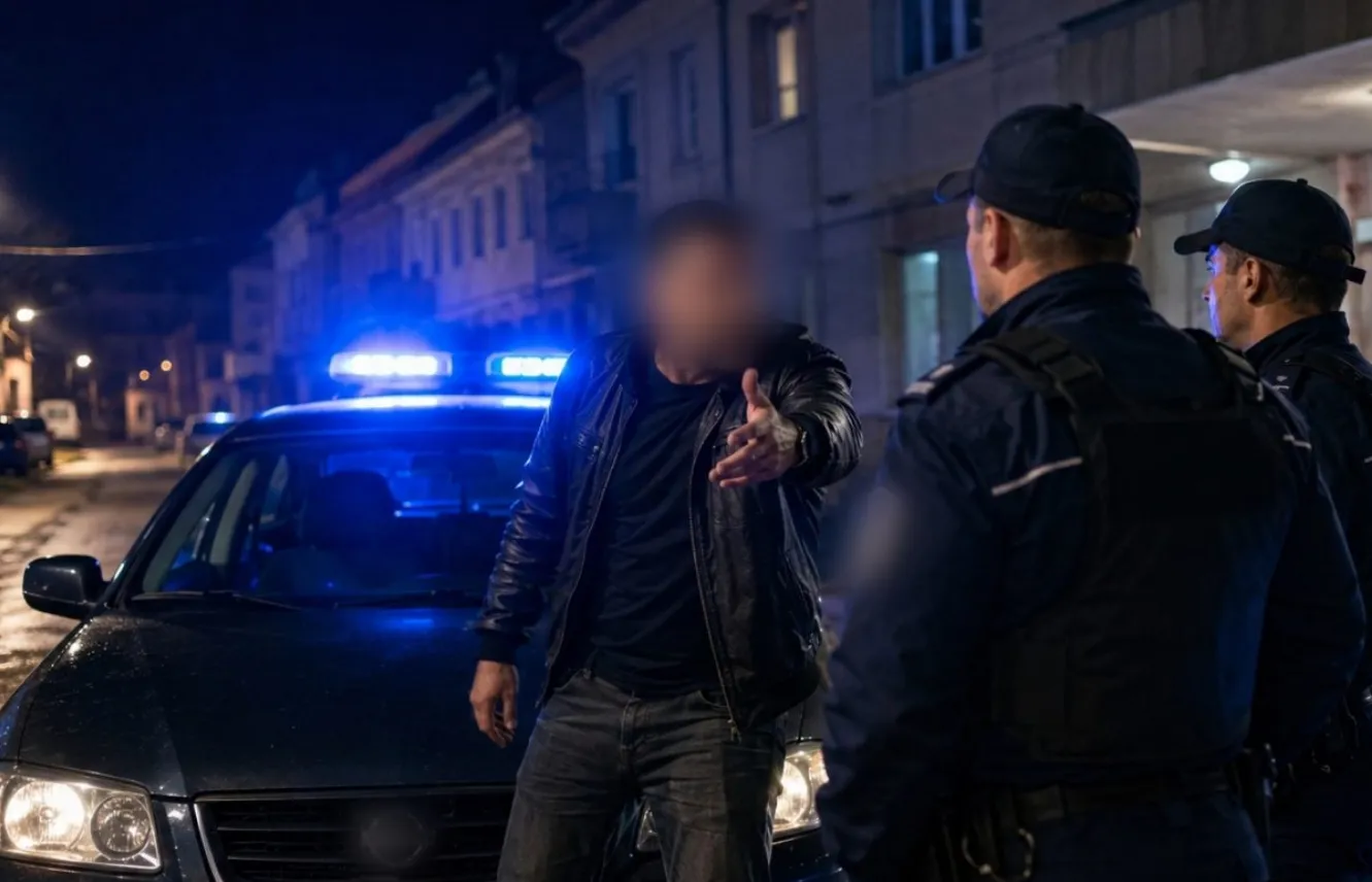 Агресия в Спешното: Шофьор вдигна луд скандал на полицаи и лекар след нощна проверка в Крън