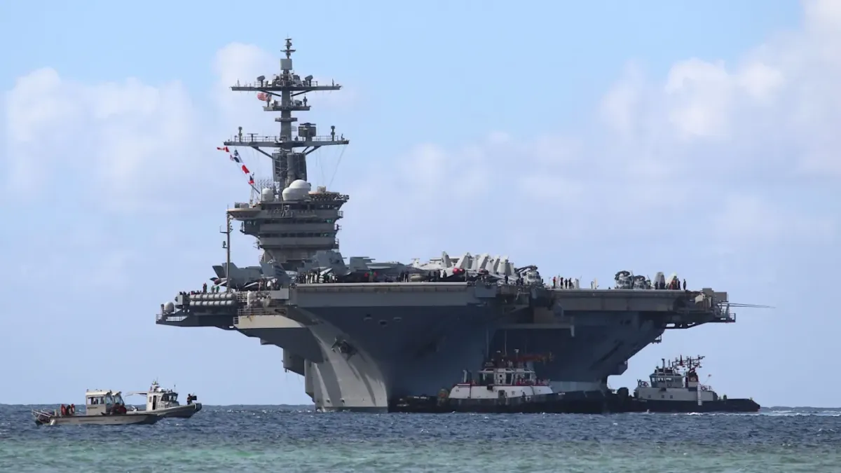 MWM: Екипажът на USS Abraham Lincoln твърди, че е поставил рекорд за престой в морето
