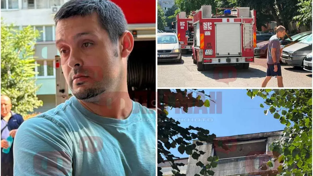 Късо съединение подпалило апартамента в бургаския жк „Славейков“