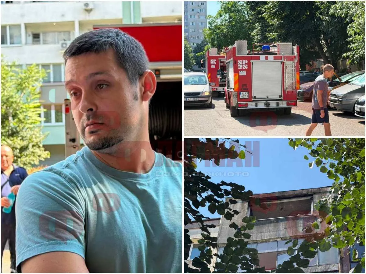 Късо съединение подпалило апартамента в бургаския жк „Славейков“