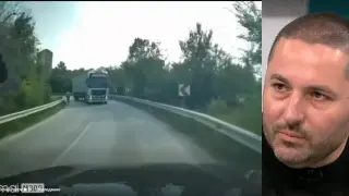 Камион навлезе в насрещното, за да заобиколи велосипедист! Бащата на Сияна показа стряскащи кадри