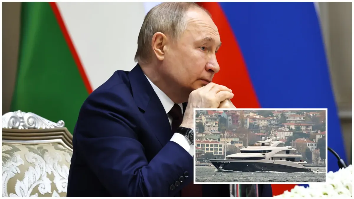 Яхтата на Путин се появи край бреговете на Турция, заедно с плавателни съдове на руски милиардери