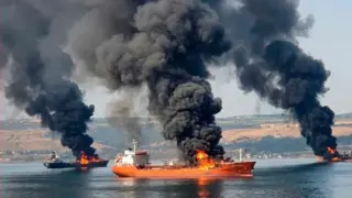 Срив в тила на Путин: Украински дронове удариха 147 кораба и блокираха напълно Азовско море