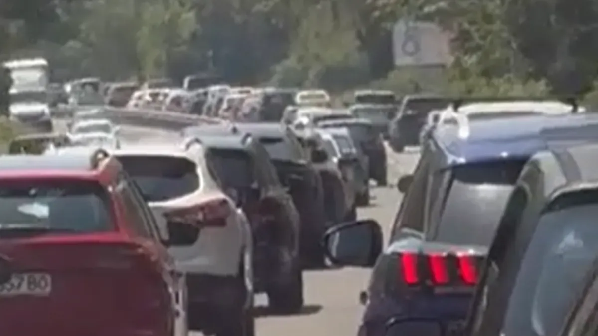 Огромна колона от коли заля пътя за Созопол