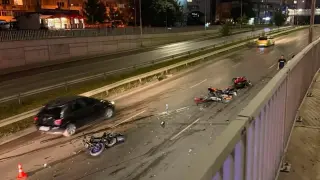 Трима мотористи са в тежко състояние след жестоката катастрофа във Варна