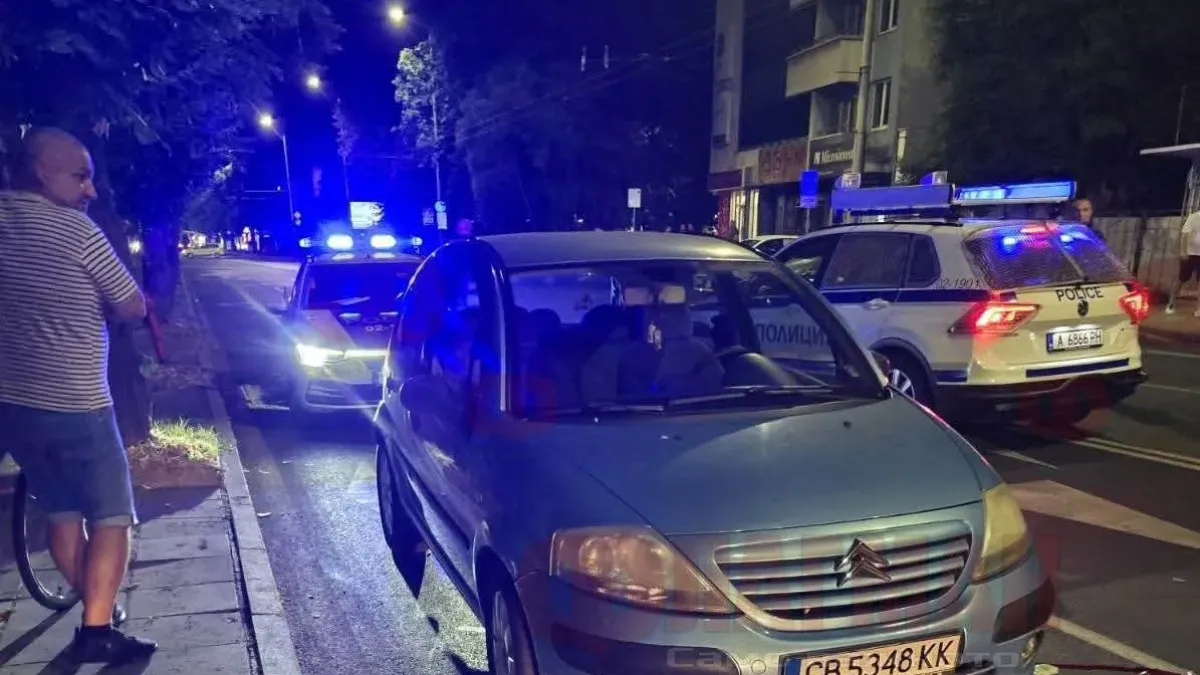 19-годишен блъсна жена на пешеходна пътека в Бургас, тя е с опасност за живота