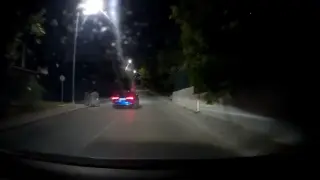 Шофьор засече рязко друга кола преди Арбанаси, местни твърдят, че участва в нощни гонки