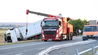 Ново 20 за шофьора на тира, преминал през мантинелата в насрещното на „Тракия“