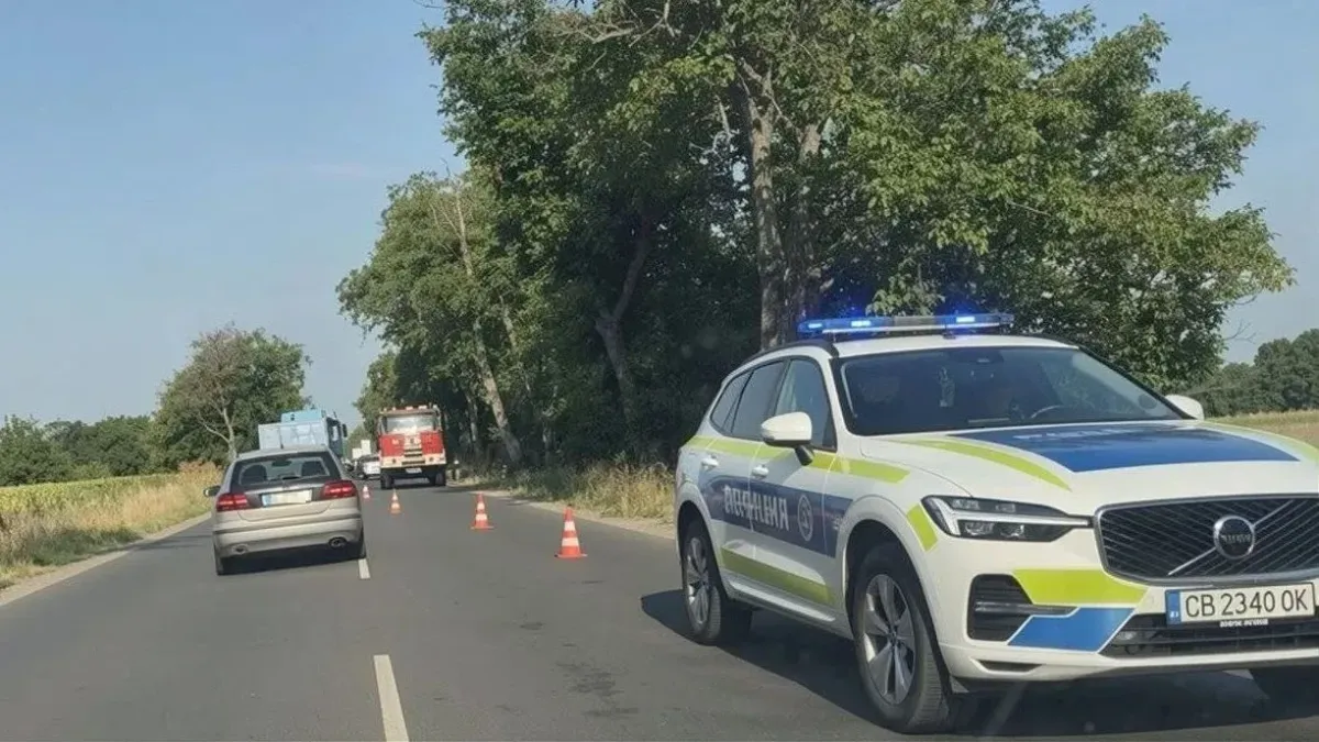 Първи снимки от фаталната катастрофа край Пловдив, при която загина шофьор