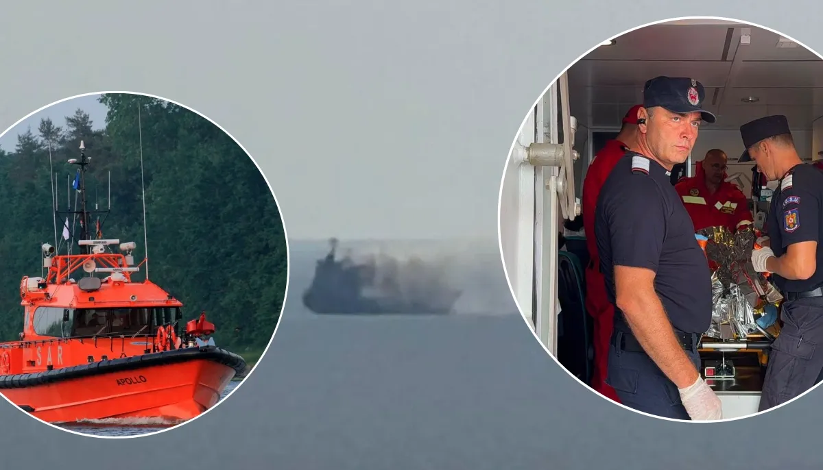 Танкерът LPG Gas Lisbon пламна в Черно море, има ранени и опасност от експлозия