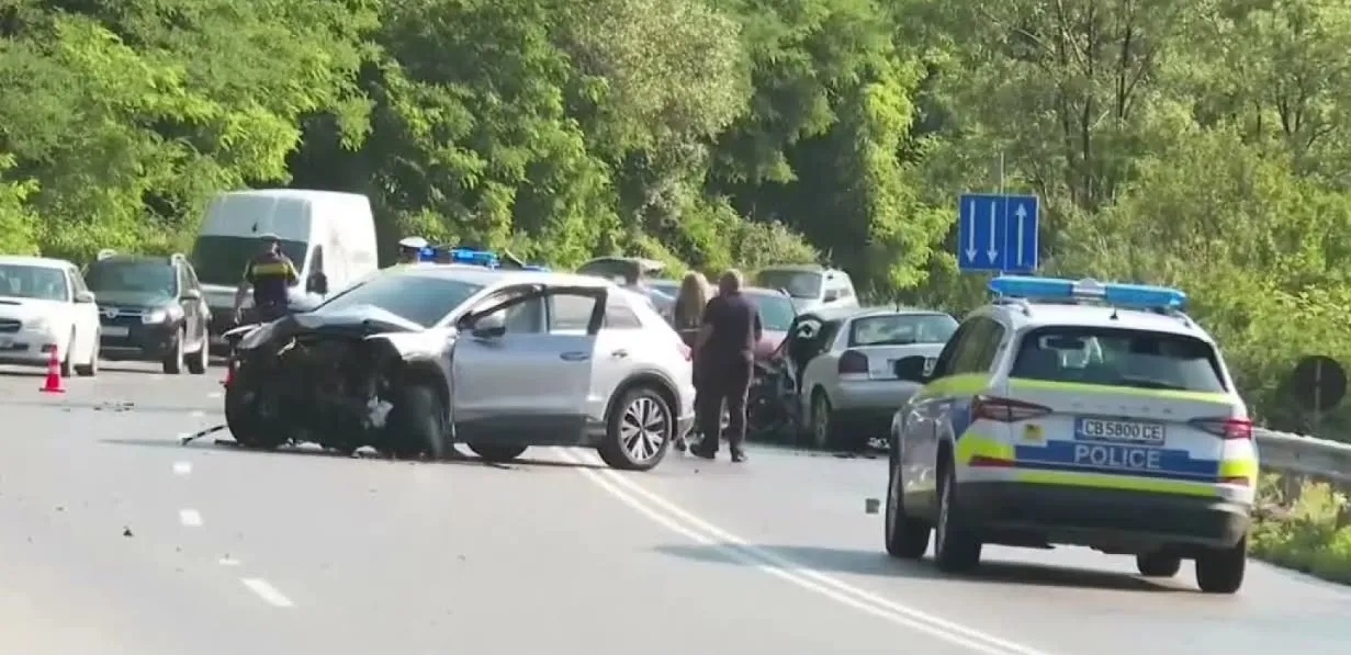 Бебе на месец и дете на 4 години се возили в колата, убила жена на Владая