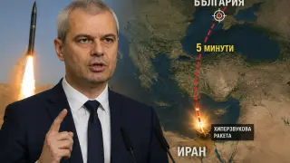 Костадинов: Иранските ракети могат да достигнат България за 5–7 минути