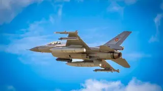 Румънският F-16 свалил дрона в окръг Бузъу, на 120 км от България