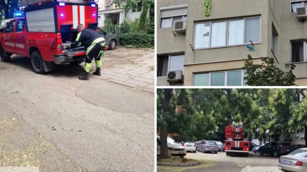 Жена се заключи на терасата на дома си в Пловдив, докато детето ѝ спеше вътре