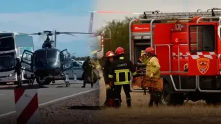 Седем души загинаха при катастрофа на противопожарен хеликоптер в Аржентина