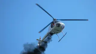 Два противопожарни хеликоптера се сблъскаха в Гърция