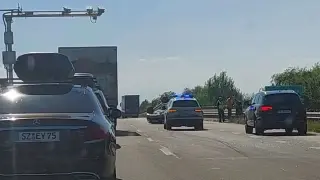 Катастрофа на АМ „Тракия“: кола се обърна по таван на 235-ия километър