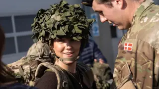 Принцеса Изабела започна 11-месечна военна служба в Дания