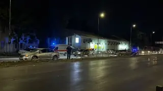 Катастрофа край "Сточна гара" в София, има линейка и три патрулки