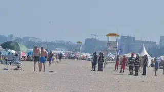Дрон беше открит край плаж на Черно море в Мамая, районът е отцепен Снимки