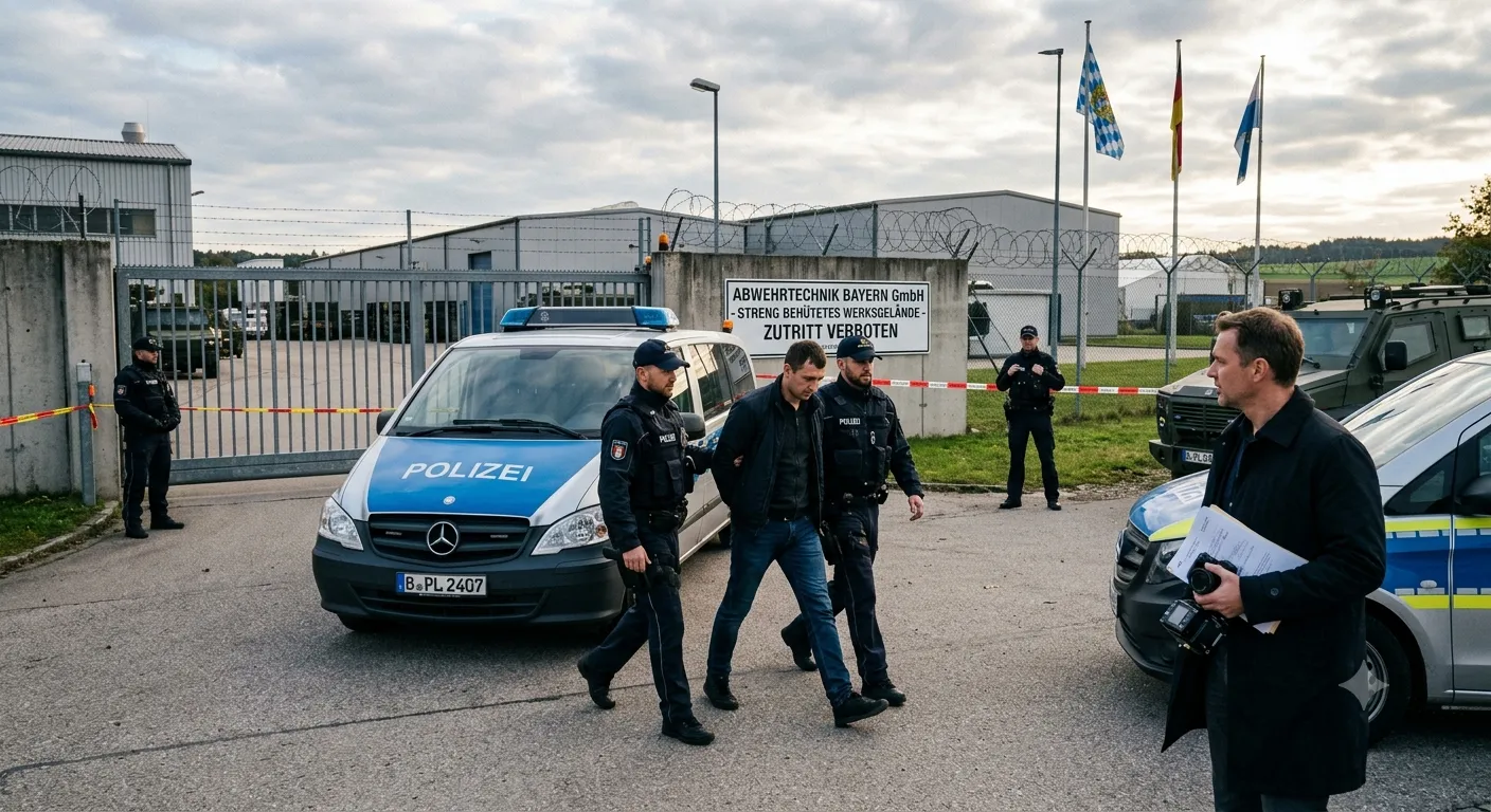Шпионски скандал в Германия: Арестуваха украинец за заснемане на оръжеен завод в Бавария