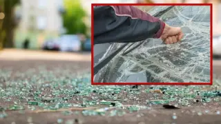 17-годишен счупи с камъни панорамното стъкло на тир край Белоградчик