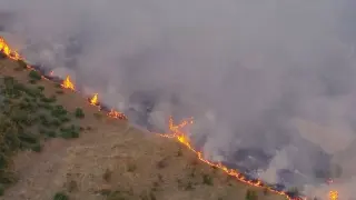 Потушен е големият пожар над Куклен